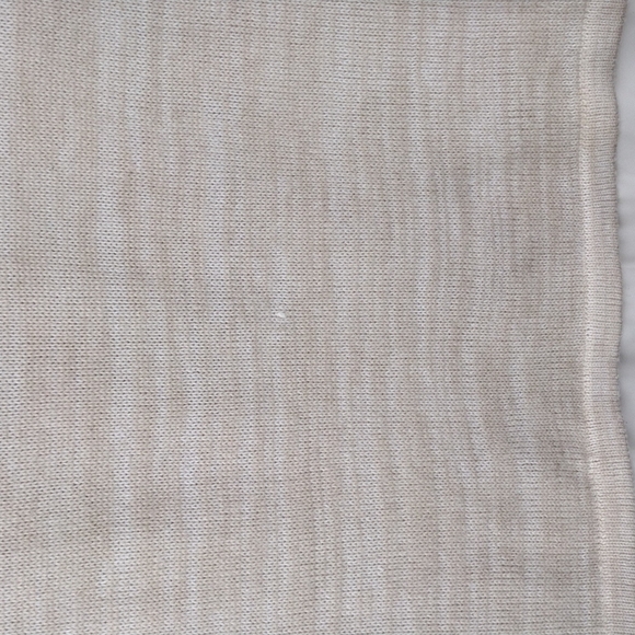 𝅺ab Studio Wheat Scoop Neckline Long Sleeve Layered Shirt Crochet Hem Sweater - Picture 11 of 12